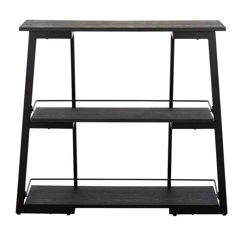 Converge - Industrial Bookcase - Black by Unique Piece Furniture