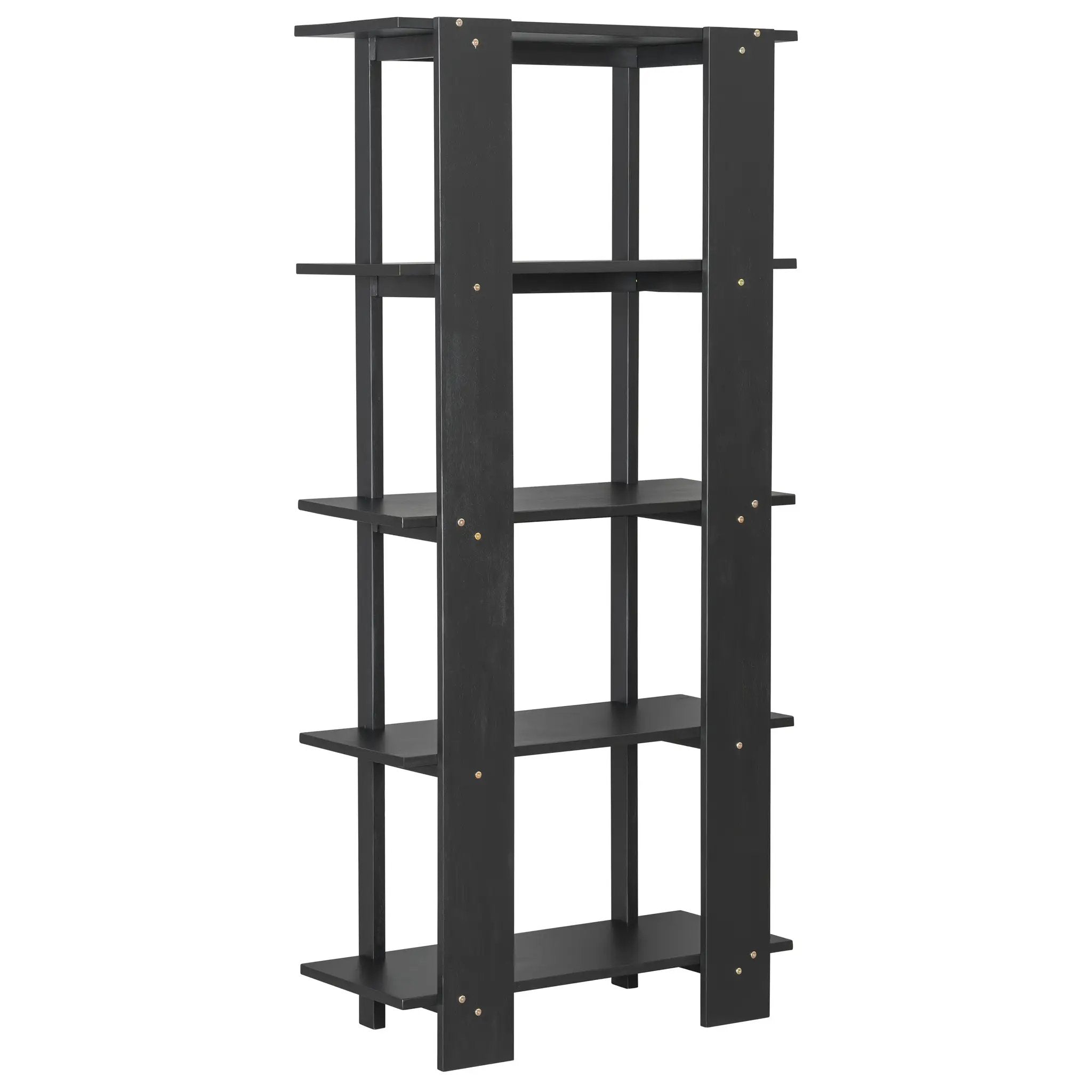 4-Tier Wooden Open Bookcase by HouseOfZazla