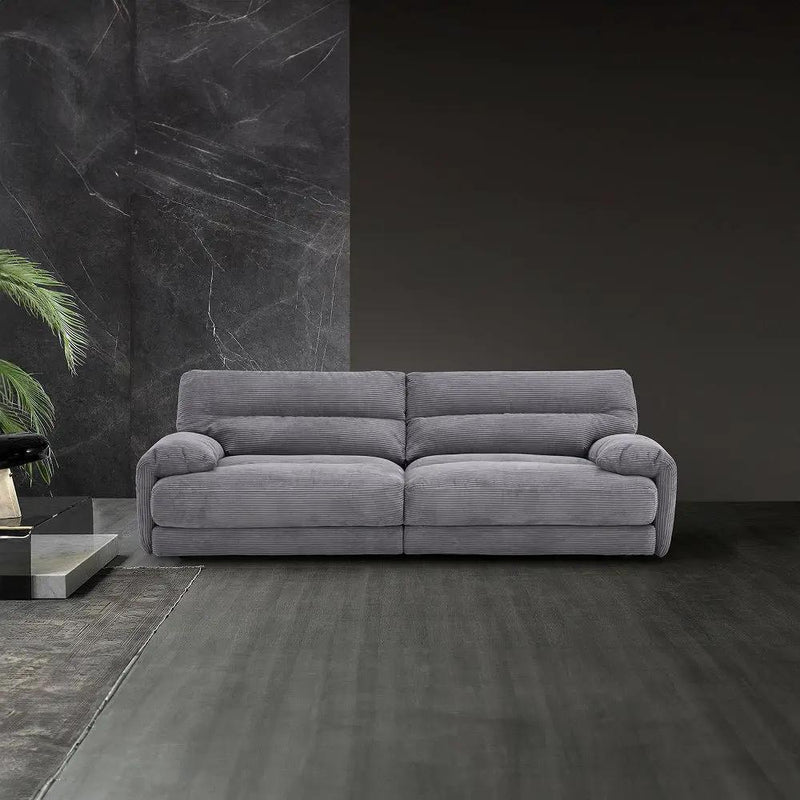 Cadenza - Sofa - Gray Corduroy by Unique Piece Furniture