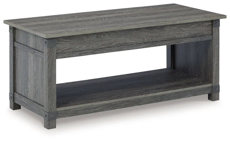 Freedan - Rect Lift Top Cocktail Table - Grayish Brown by Unique Piece Furniture
