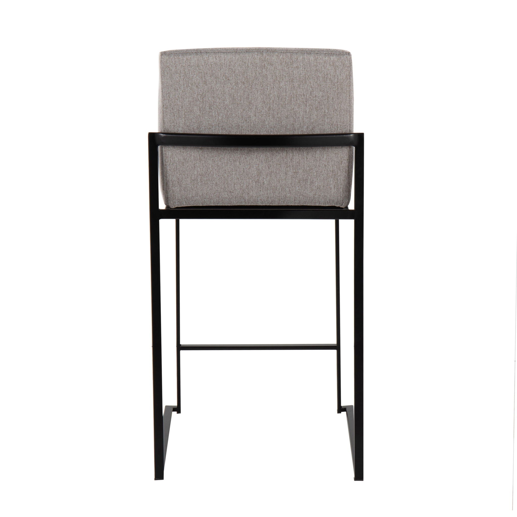 Fuji - Contemporary Modern Elegance, High Back Counter Stool by HouseOfZazla