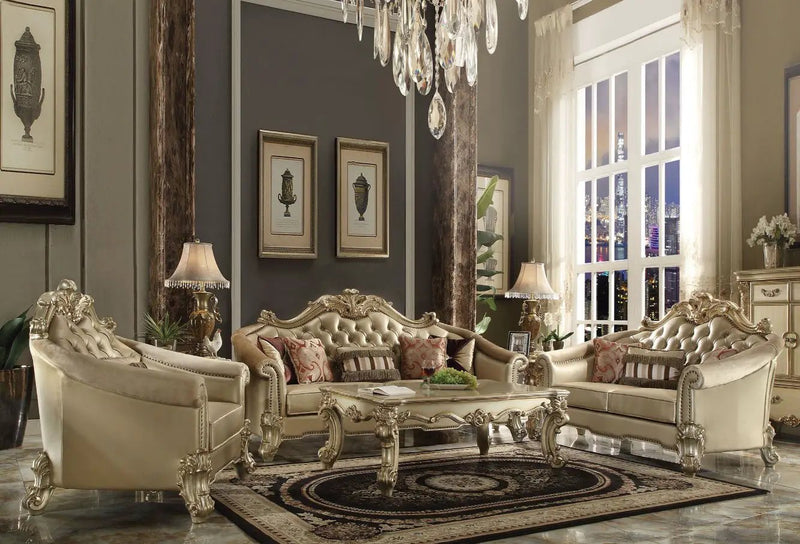 Vendome II - Sofa (w/5 Pillows) by Unique Piece Furniture