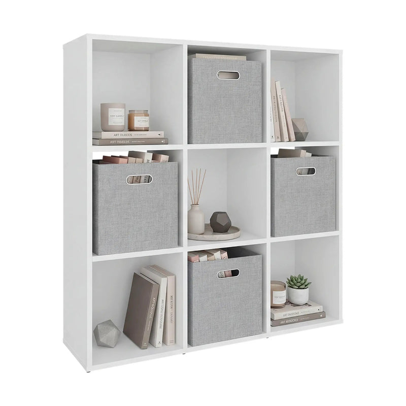 Lena 9-Cube Storage Organizer Bookcase by HouseOfZazla