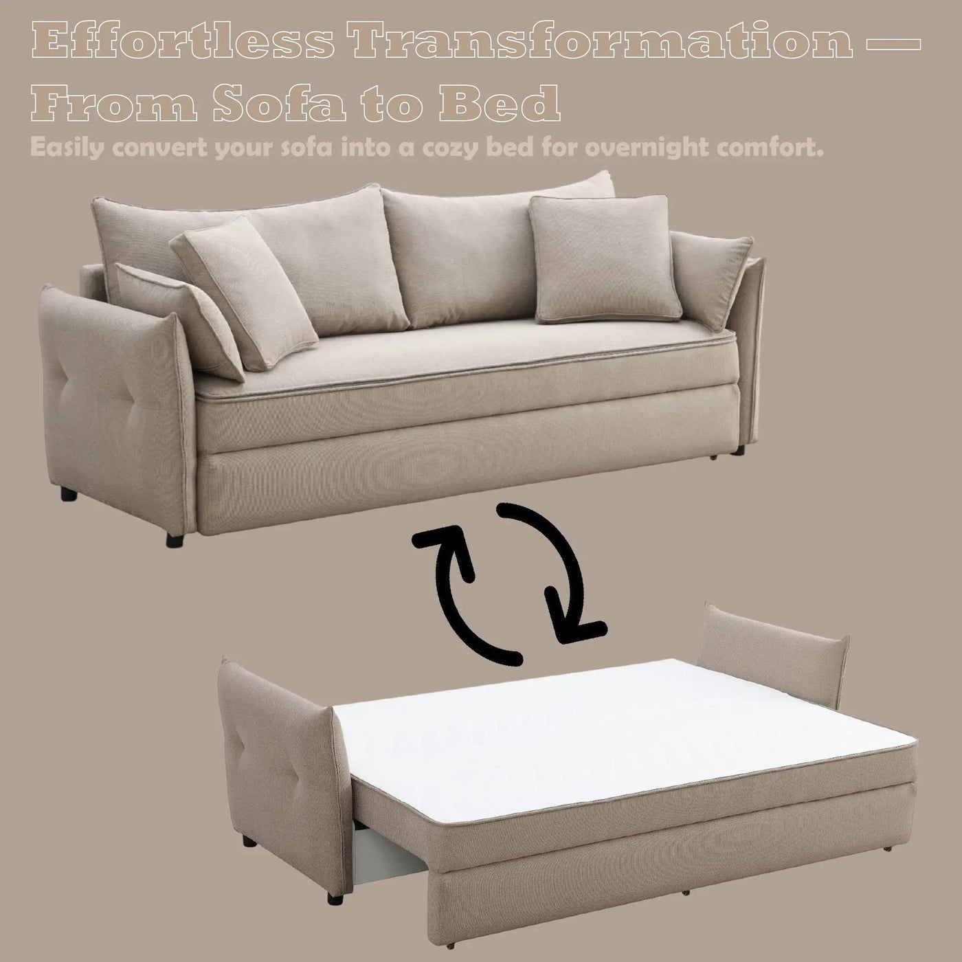 Irina - Pull Out Sleep With Storage by Unique Piece Furniture