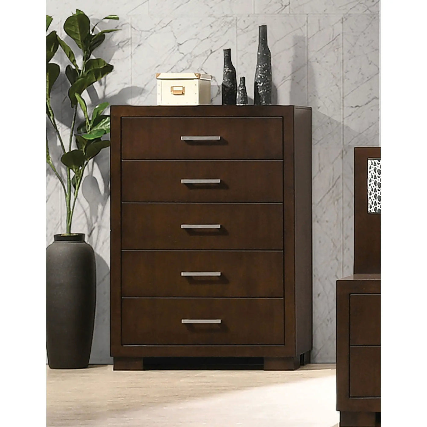 Polk - 5 Drawer Bedroom Chest by HouseOfZazla