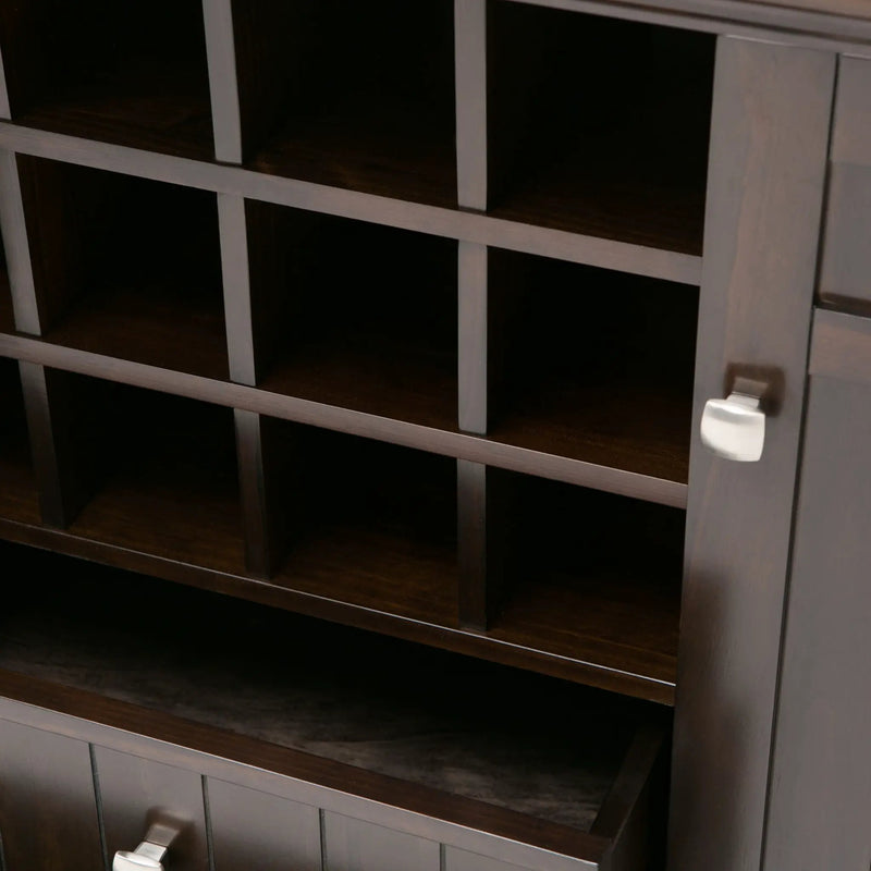 Bedford - Sideboard Buffet And Wine Rack by HouseOfZazla