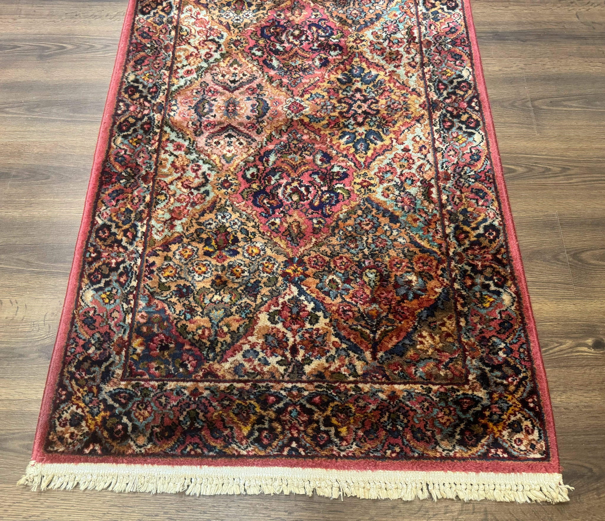 3x5 Karastan Multicolor Panel Kirman Rug #717, Wool Original 700 Series by Jewel Rugs
