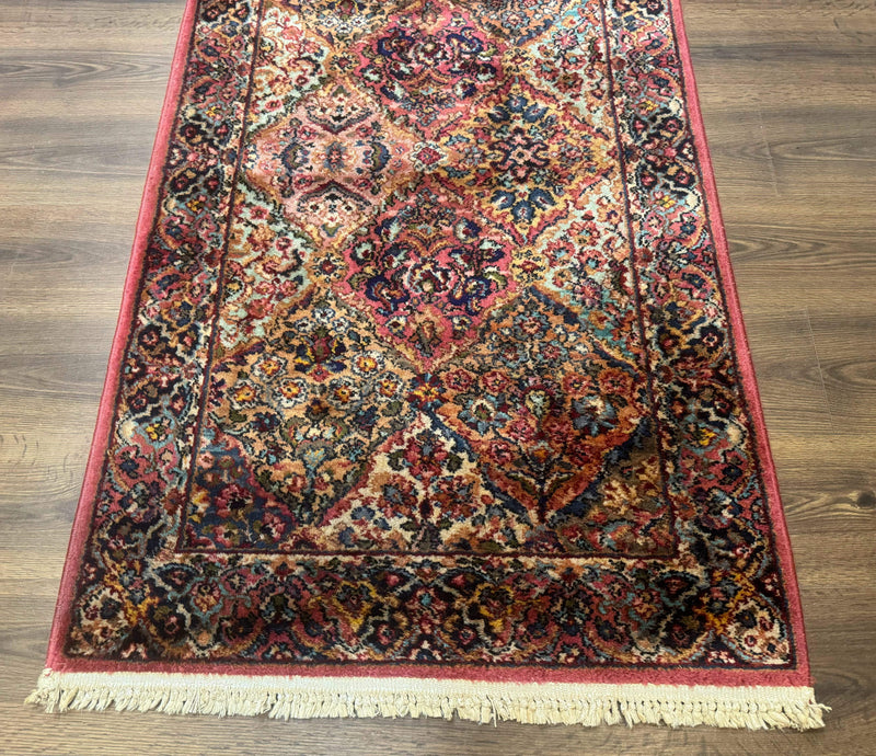 3x5 Karastan Multicolor Panel Kirman Rug #717, Wool Original 700 Series by Jewel Rugs