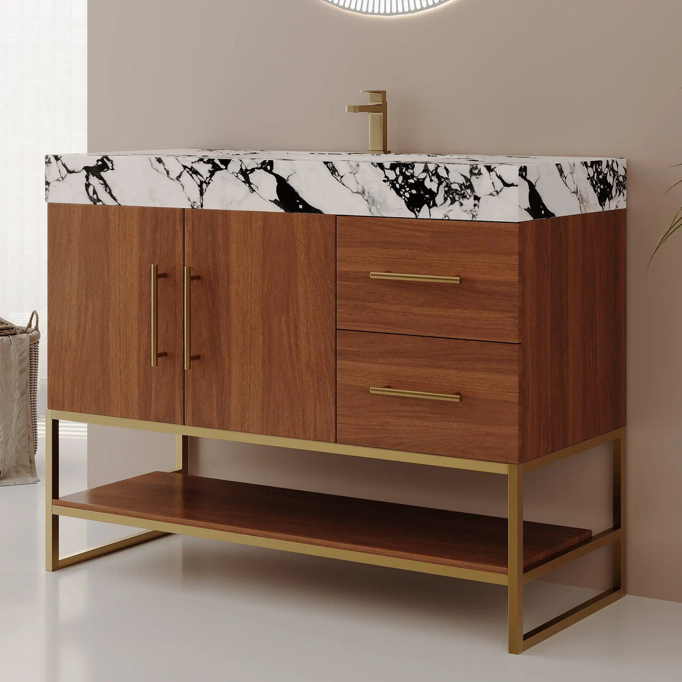 36" Modern Free-Standing Bathroom Vanity by HouseOfZazla