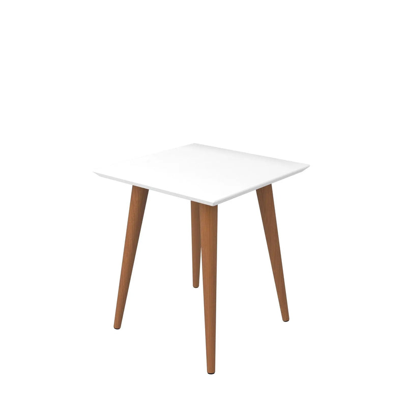 Utopia - Square End Table - White by HouseOfZazla