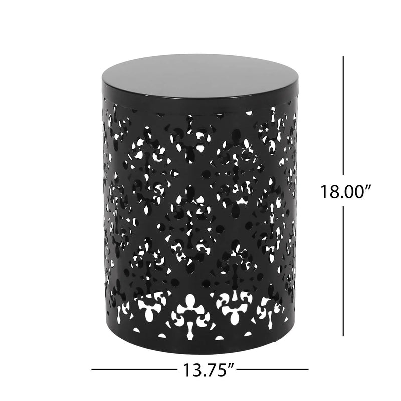 Outdoor Metal Modern Design End Table by HouseOfZazla
