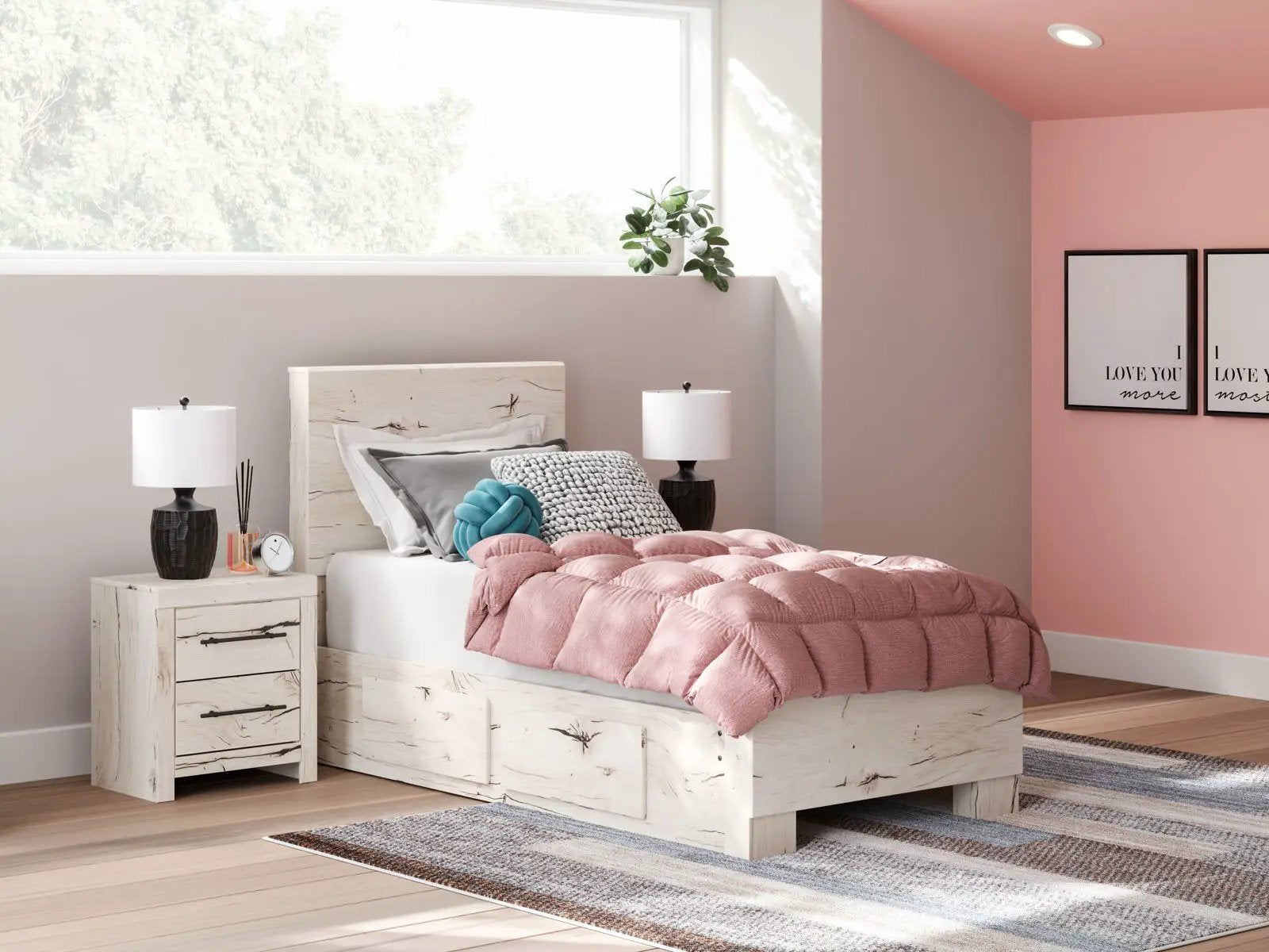 Lawroy - Panel Bed With Storage by Unique Piece Furniture