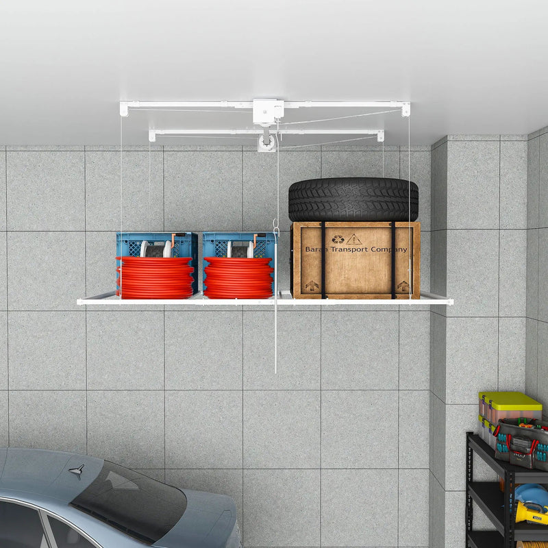 Overhead Garage Storage Rack by HouseOfZazla