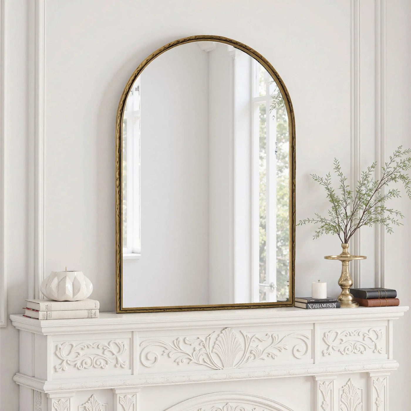 Arched Mirror With Shatterproof Glass by HouseOfZazla