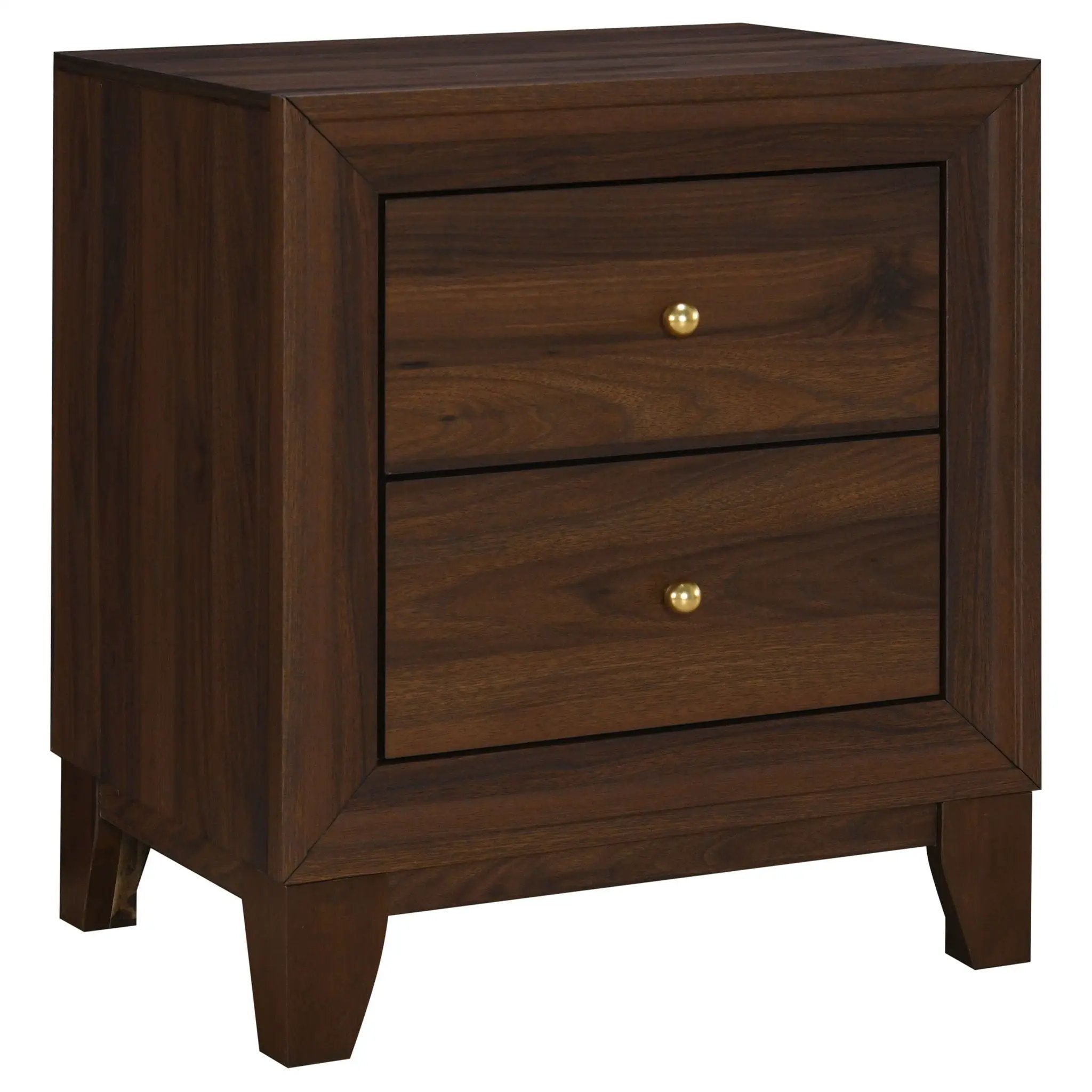 Welsley 4-piece Queen Bedroom Set Walnut by Unique Piece Furniture