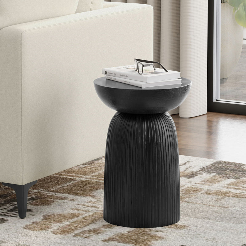 Boyd - Line Accent Table - Black by HouseOfZazla