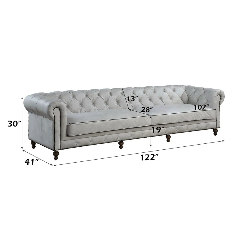 Ofer - Sofa - Antique White by HouseOfZazla