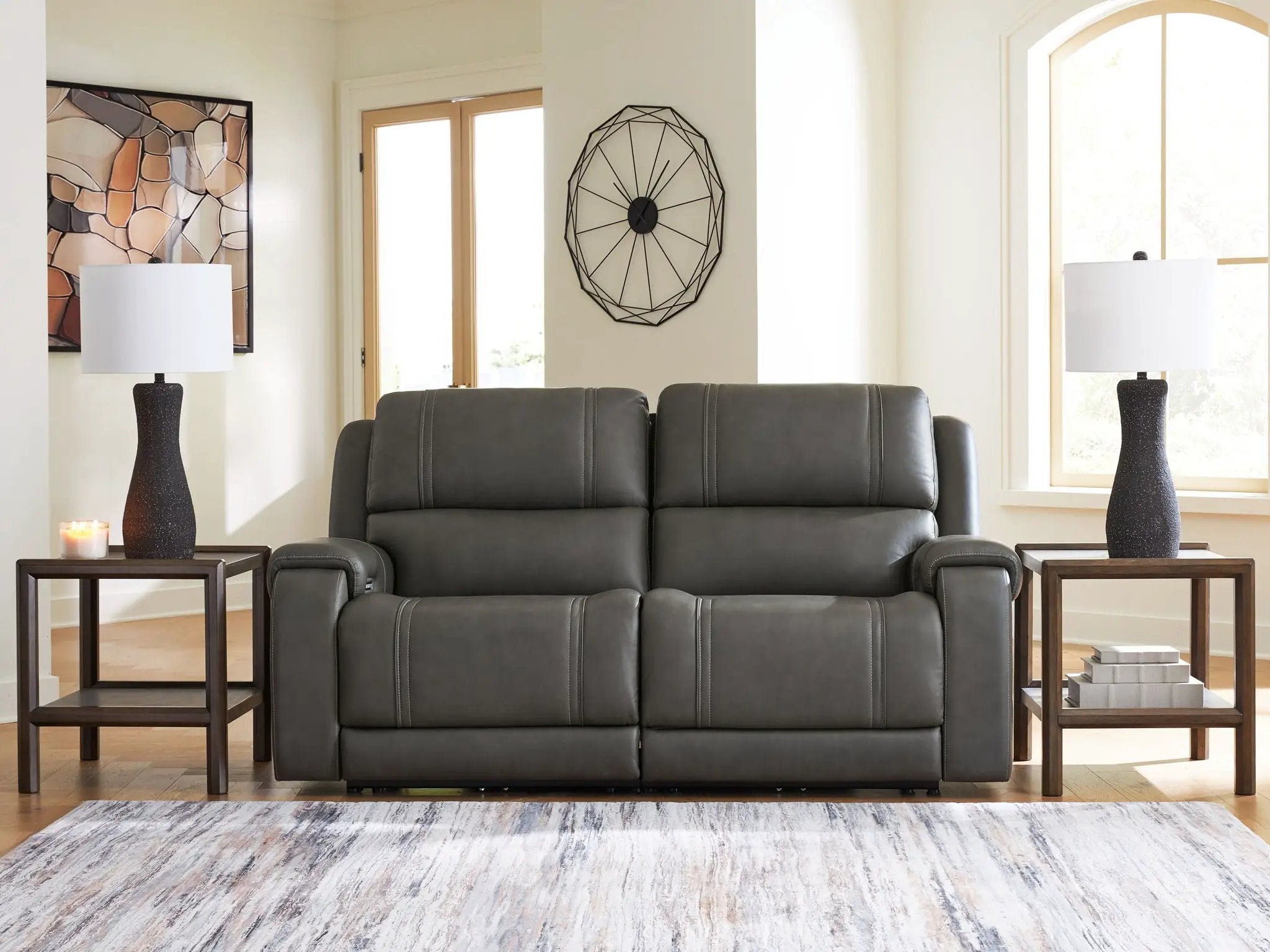 5Z - Pittson - Power Reclining Sectional by Unique Piece Furniture