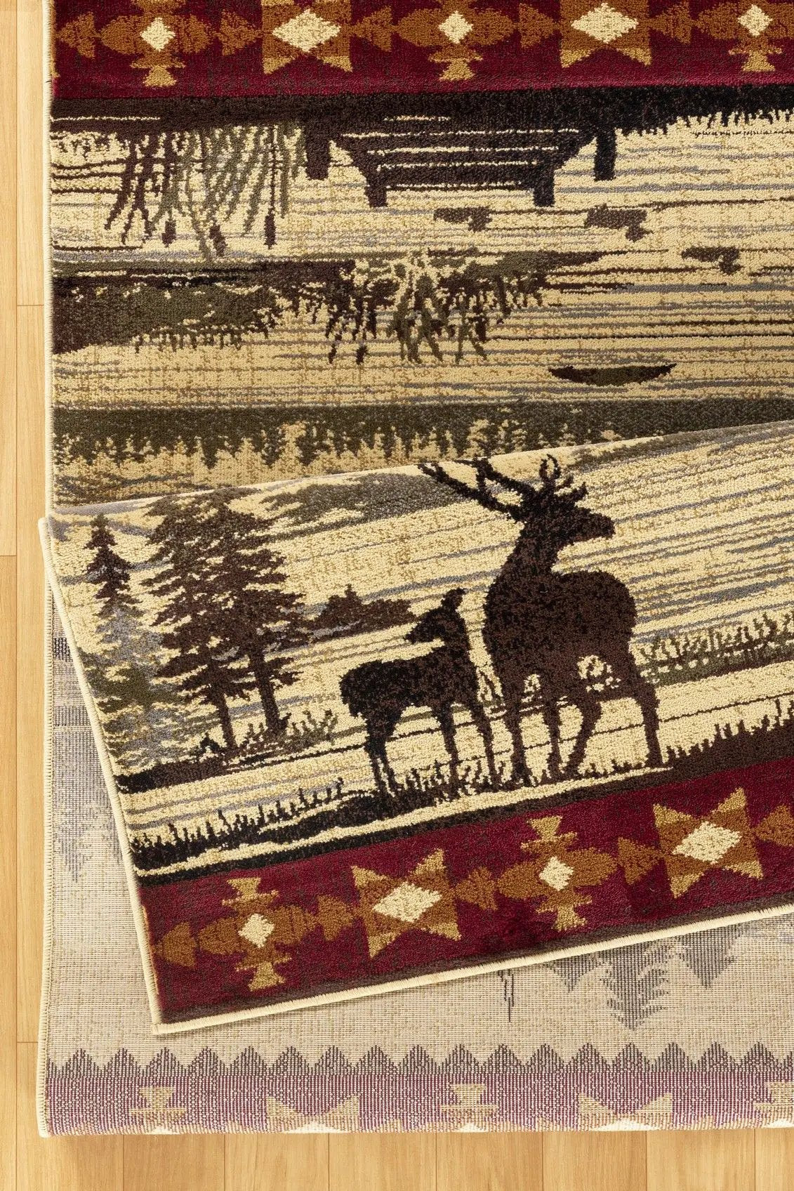 Nature's Nest - GC_CBL3005 Lodge Area Rug by Unique Piece Furniture