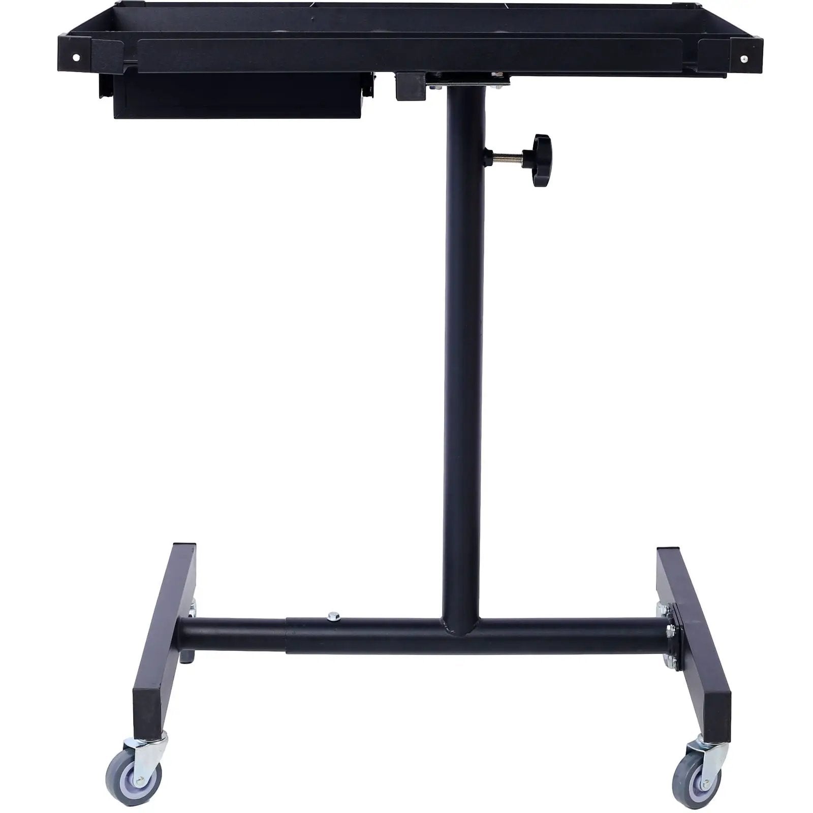 Adjustable Tear Down Work Table With Drawer For Garages, Repair Shops, And Diy, Portable, (4) 2.5" Swivel Casters, 220 Pound Capacity, Rubber Corners, Heavy Duty Steel by HouseOfZazla