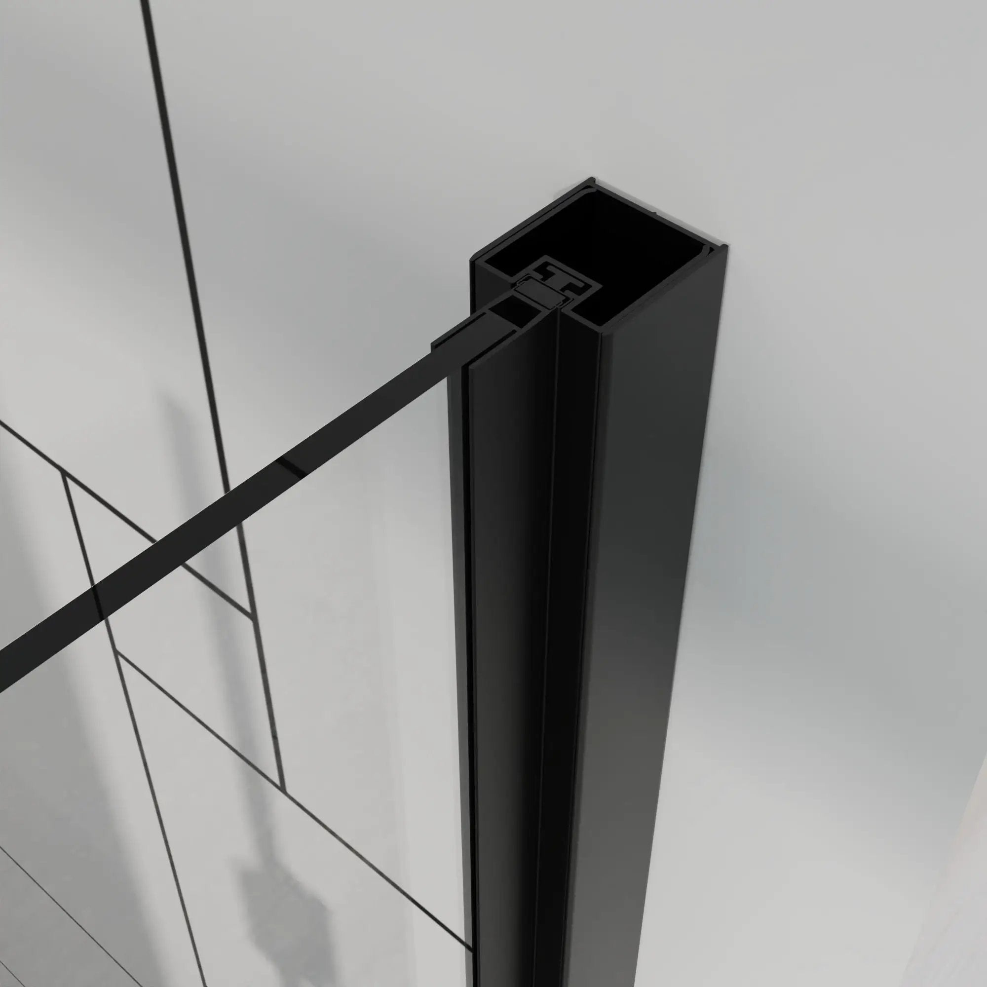 Bifold Frameless Shower Door With Tempered Clear Glass by HouseOfZazla