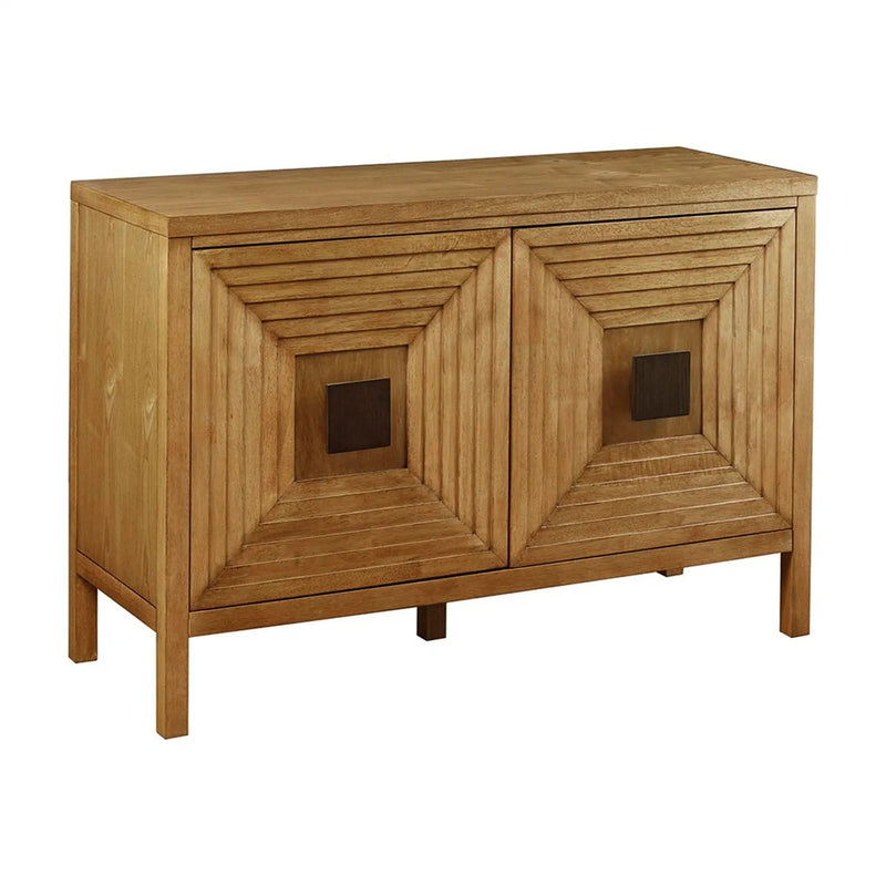 Accent Cabinet With Adjustable Shelves - Natural by Unique Piece Furniture