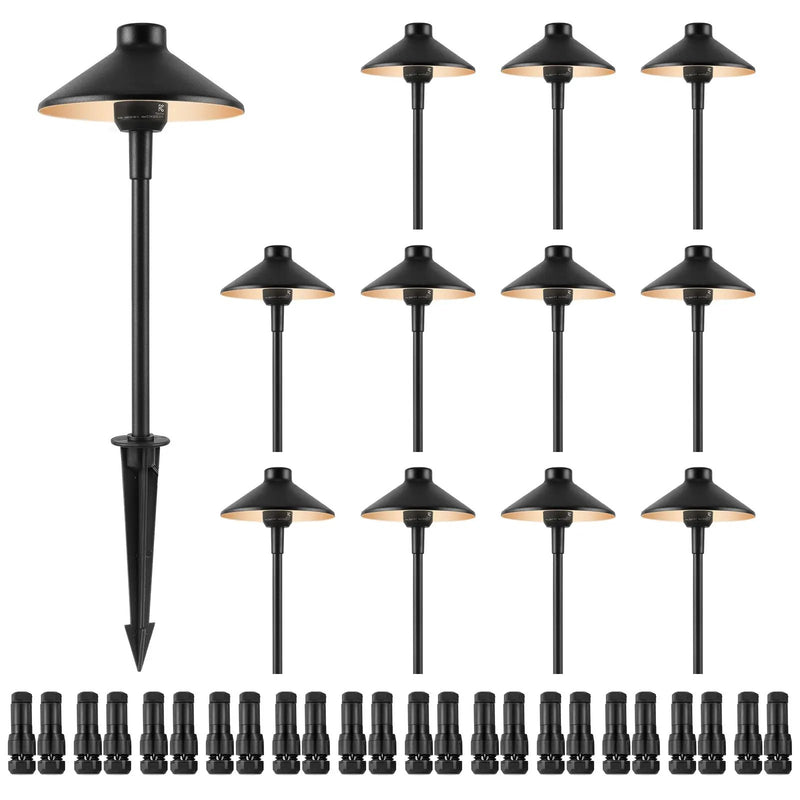 12 Pack Low Voltage Landscape Path Lights by HouseOfZazla