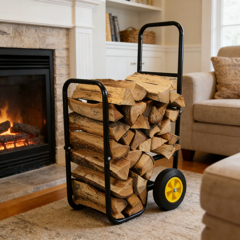 Firewood Log Cart Carrier by HouseOfZazla