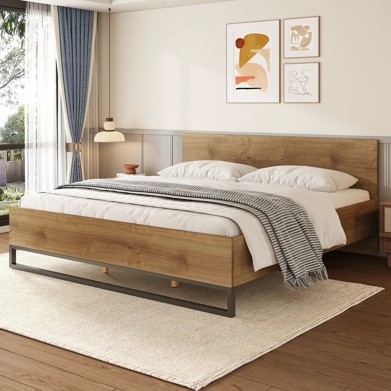Engineered Wood Bed Frame King Size by HouseOfZazla