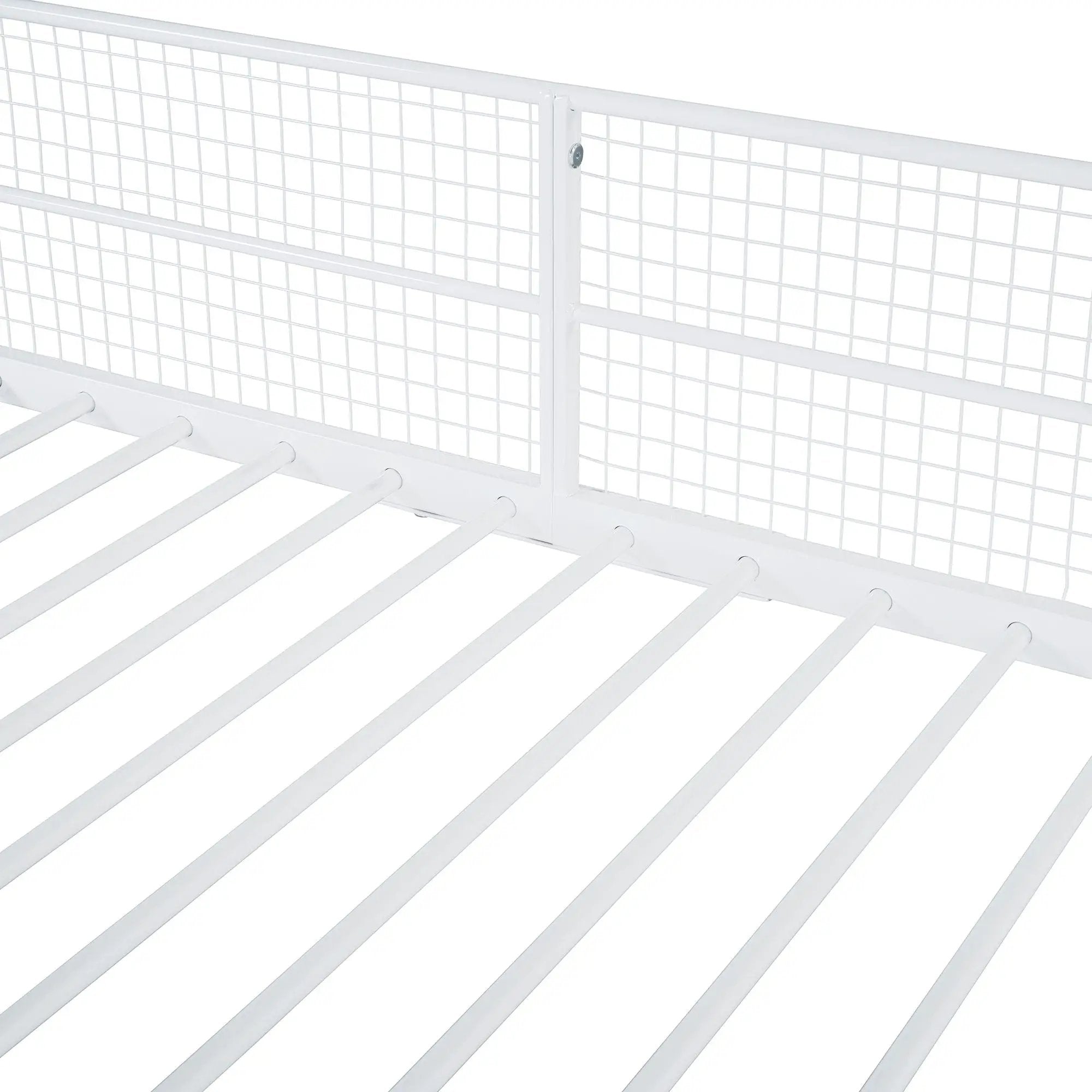 Bunk Bed With 5 Tier Shelves by HouseOfZazla