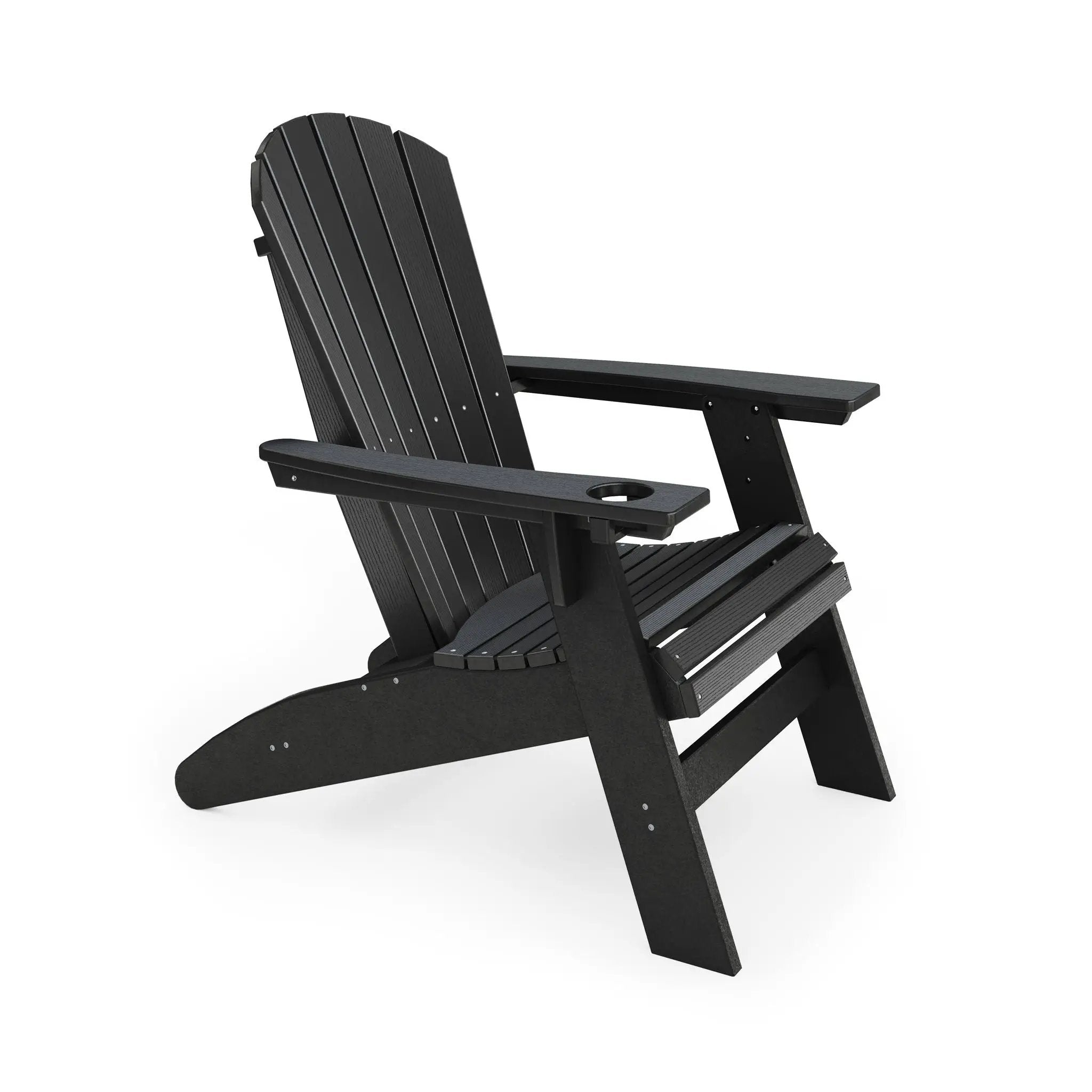 Adirondack Chair Sturdy HDPE Poly Lumber For Poolside, Patio, And Garden Relaxation by HouseOfZazla