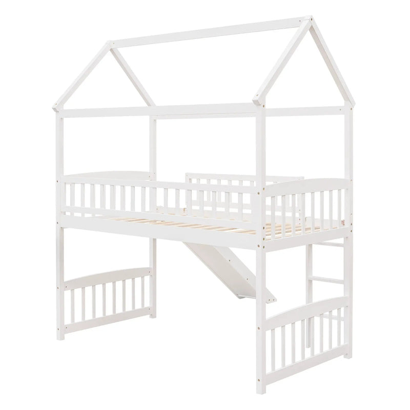 Loft Bed With Slide by HouseOfZazla
