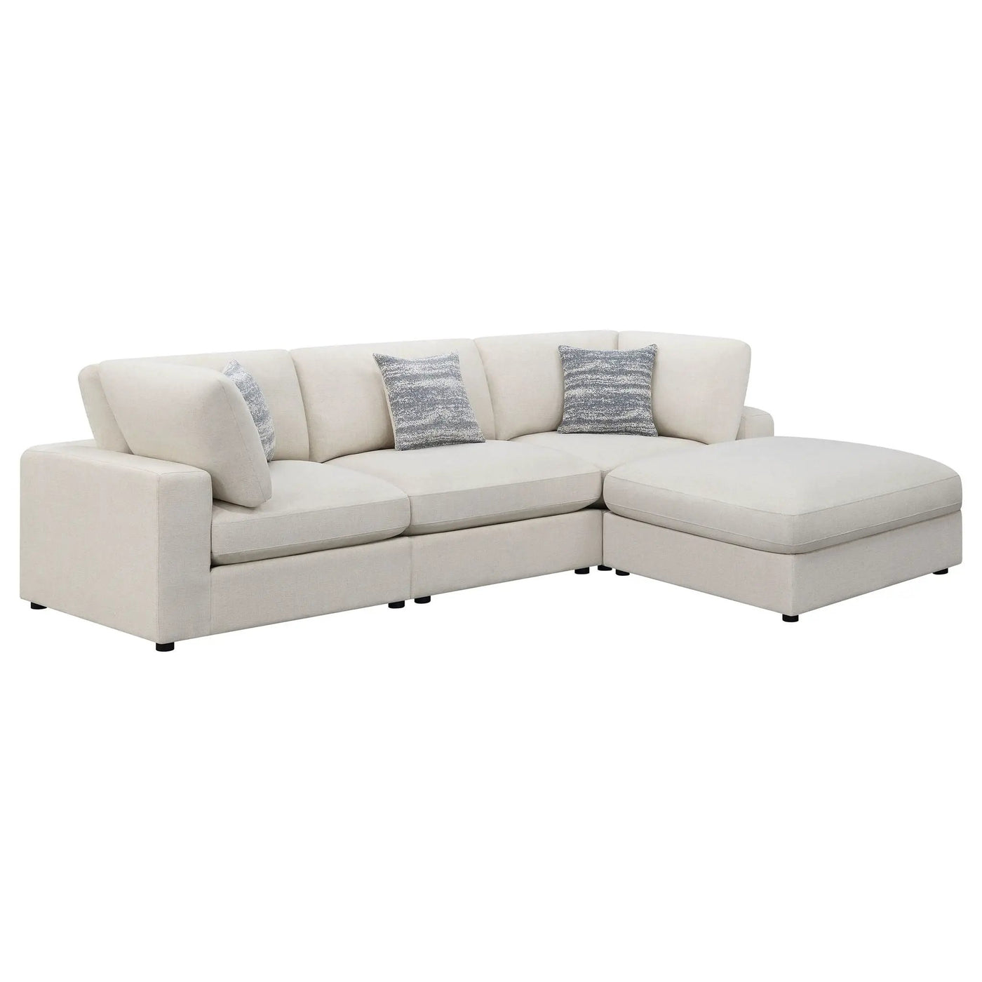 Rhette - Upholstered Sectional by HouseOfZazla