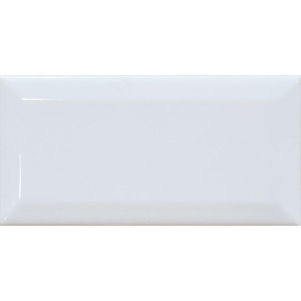 Bg White Glazed Colore Look Ceramic Tiles 3x6