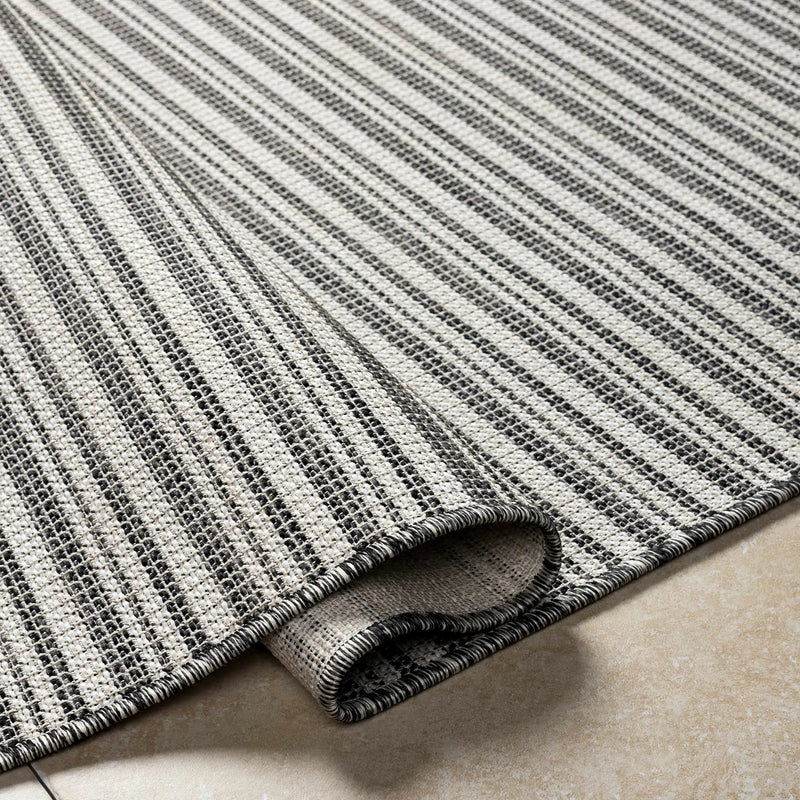 Greg Black Outdoor Area Rug - Clearance by Boutique Rugs