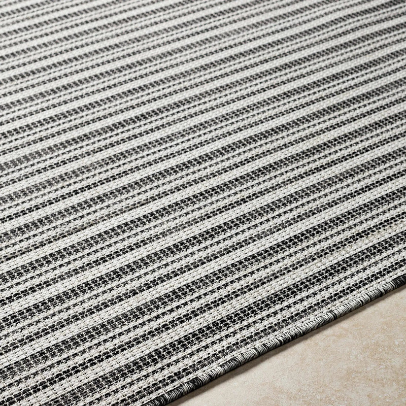 Greg Black Outdoor Area Rug - Clearance by Boutique Rugs