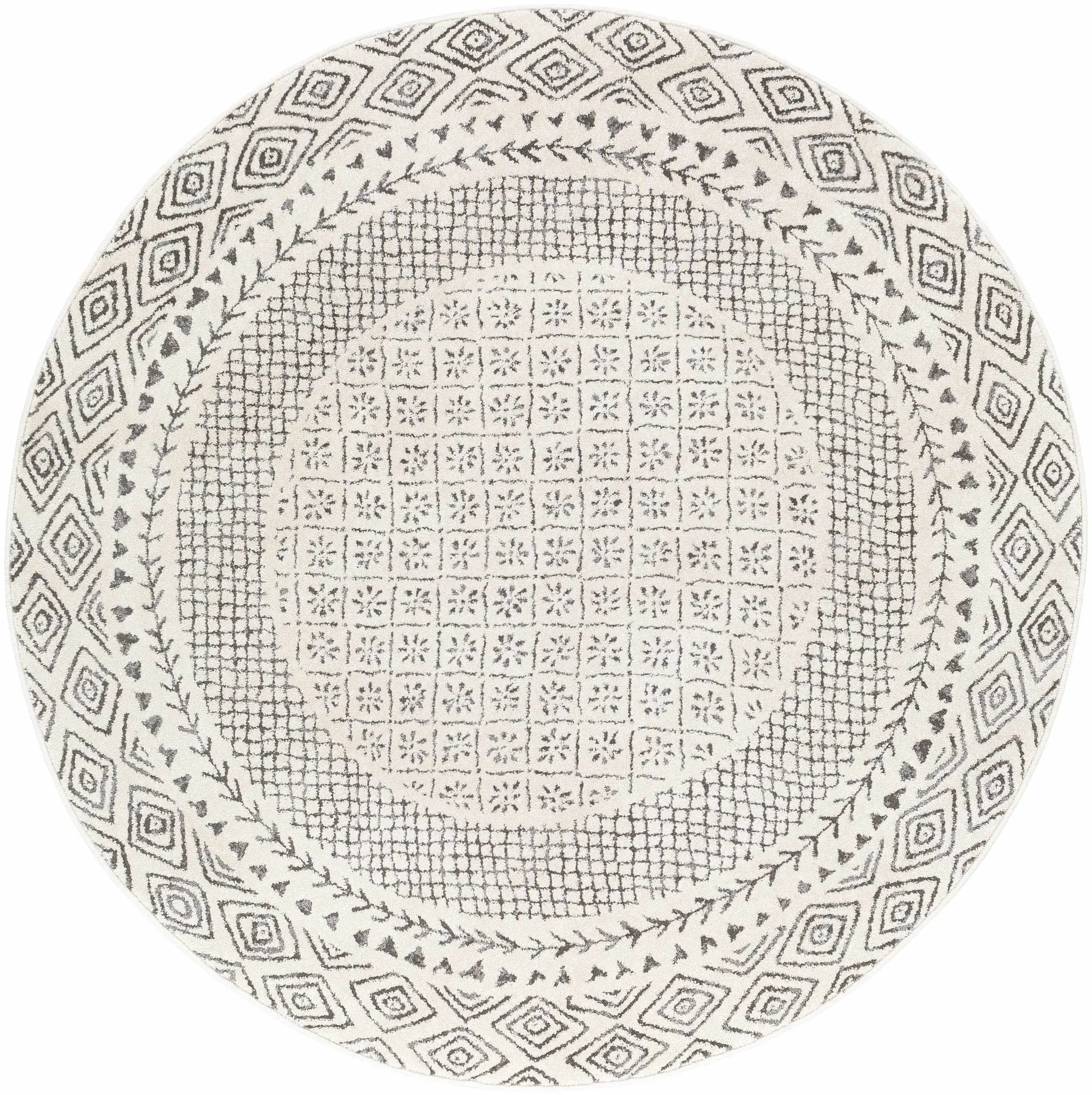Burdette Soft Neutral Rug by Hauteloom