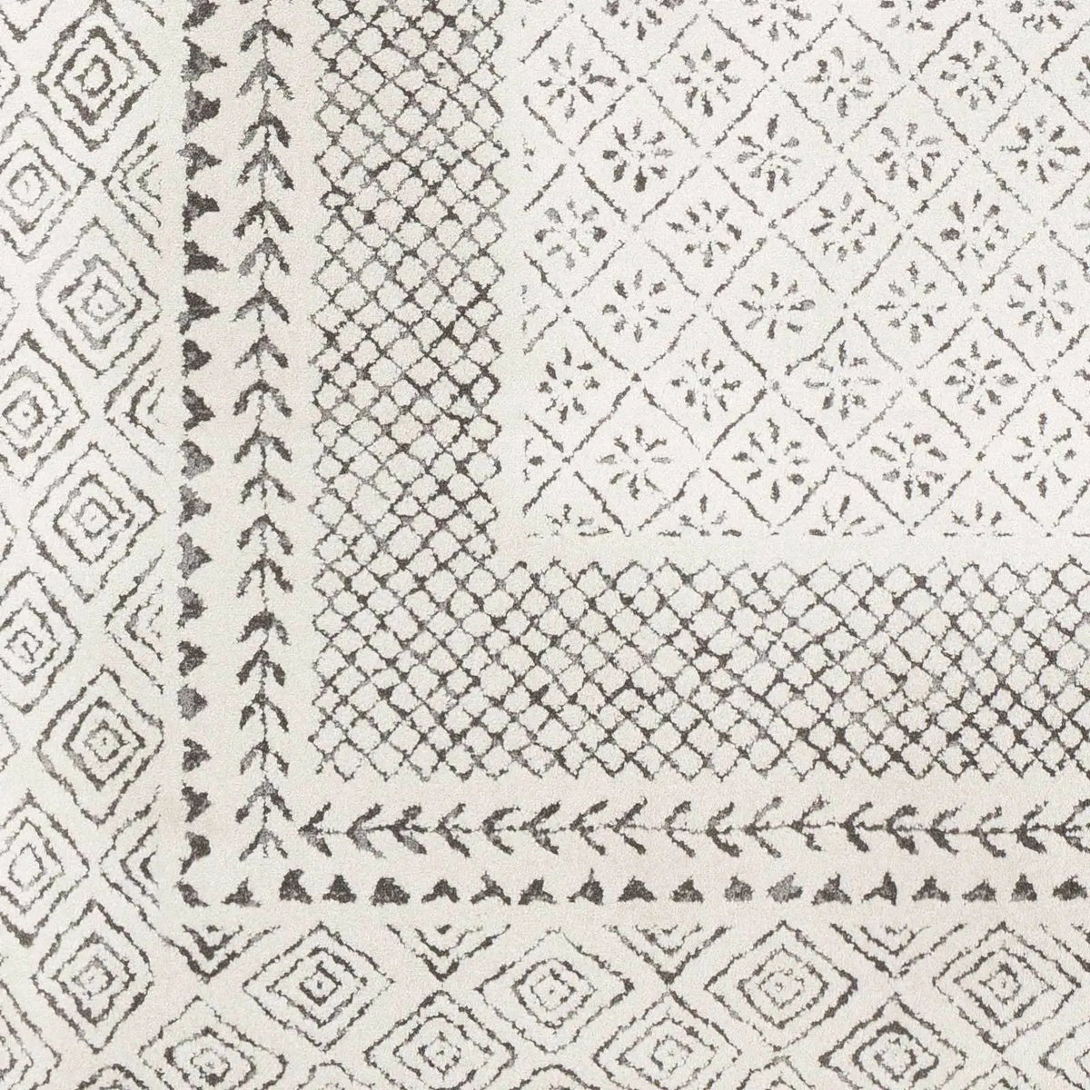 Burdette Soft Neutral Rug, sample swatch