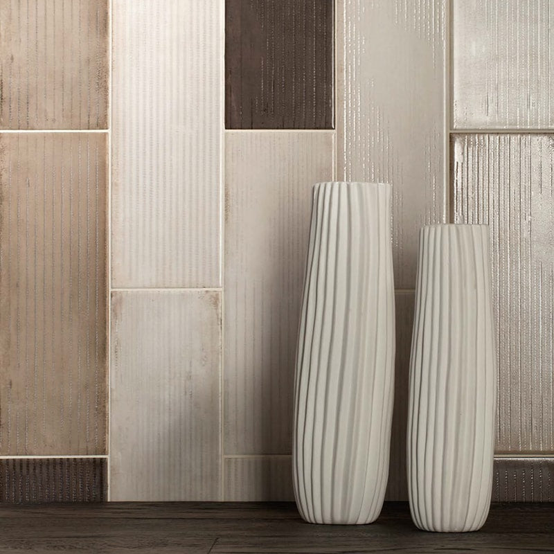 Bianca Glossy Ceramic Wall Decos 4x12 Ceramic Glossy 4x12 Wall Decos — 4