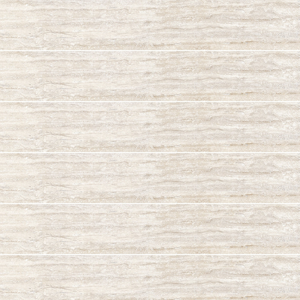 Bianco Al Contro 4x24 Bn Trv Porcelain Matte 4x24 Tiles