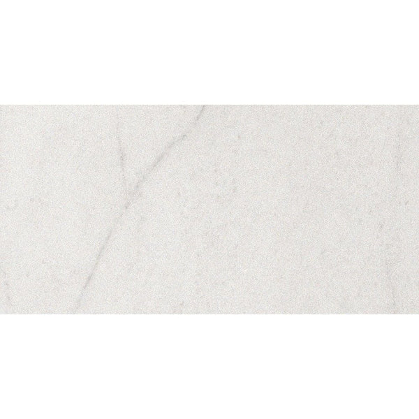Bianco Crystal Matte Marble Look Porcelain Tiles 12x24