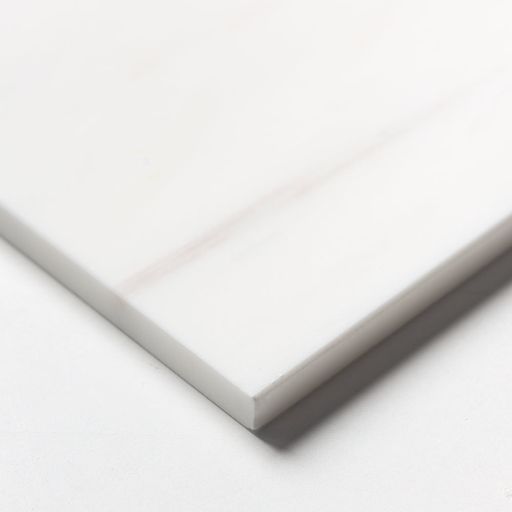 Bianco Dolomiti Honed Marble Tiles 12x12 Marble Honed 12x12 Tiles — 4
