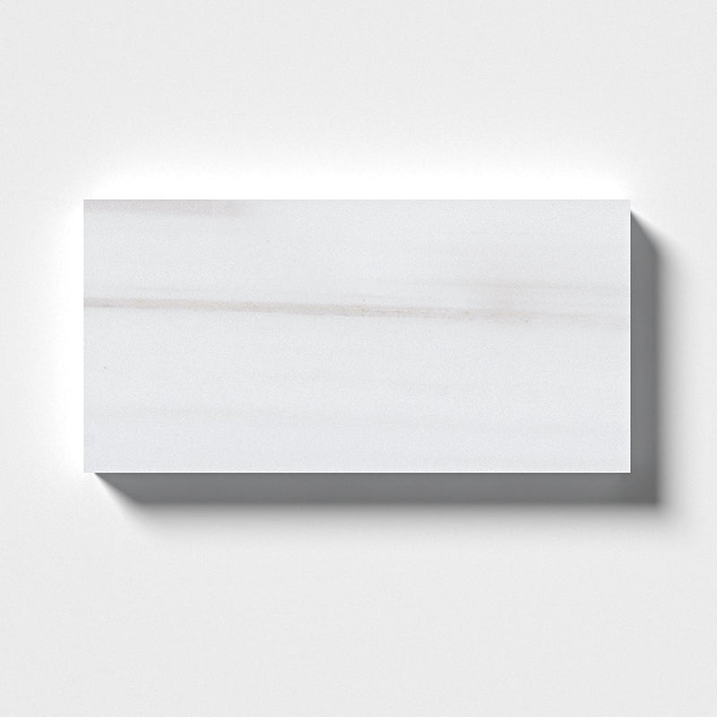 Bianco Dolomiti Honed Subway Marble Tiles 2 3/4x5 1/2 Marble Honed 2x6 Tiles