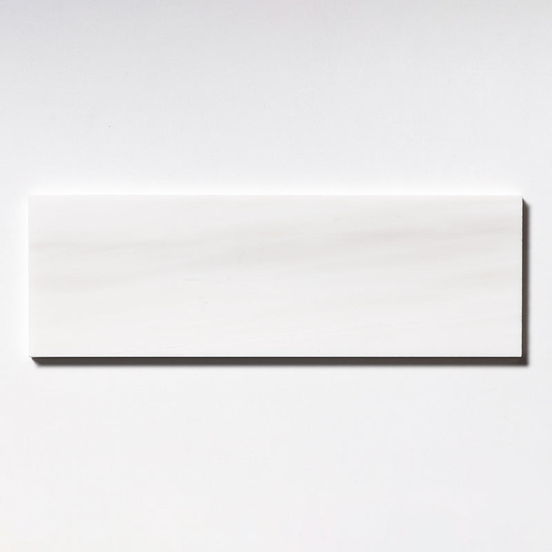 Bianco Dolomiti Honed Subway Marble Tiles 4x12 Marble Honed 4x12 Tiles