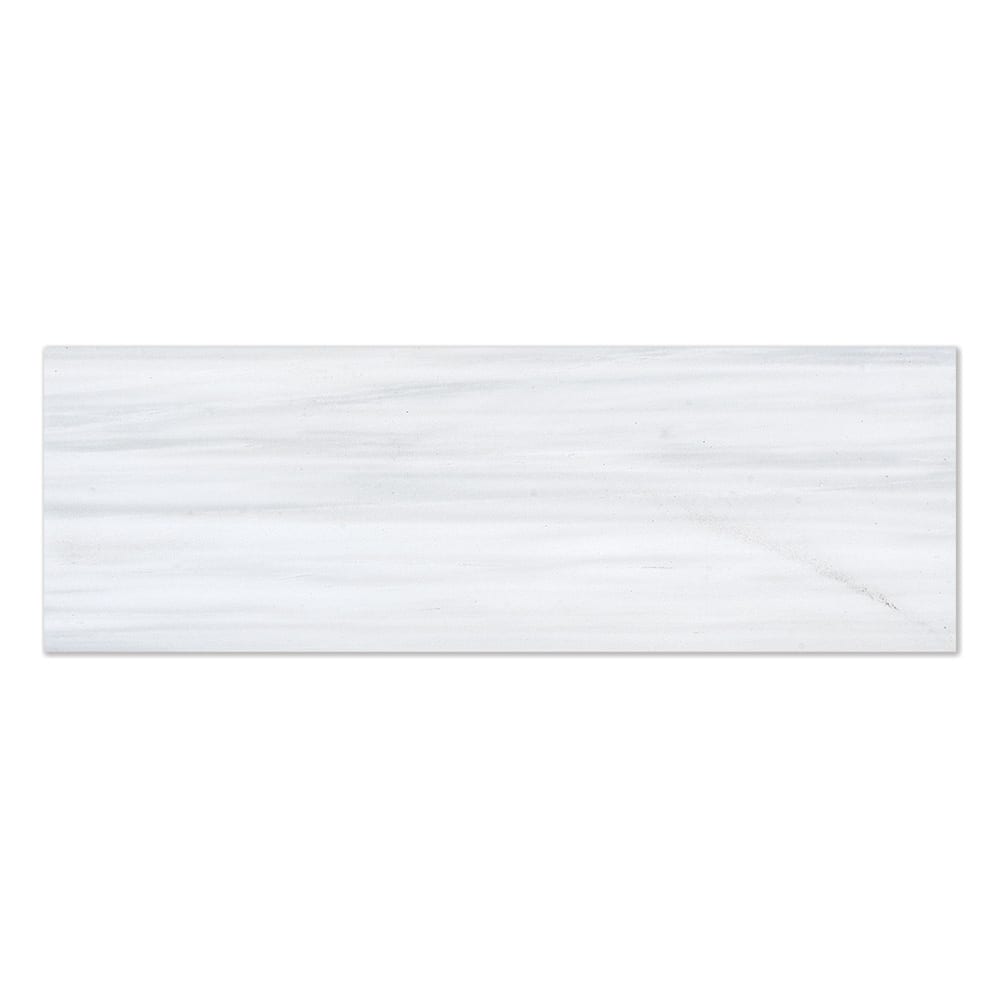 Bianco Dolomiti Polished Marble Tiles 4x12 Marble Polished 4x12 Tiles