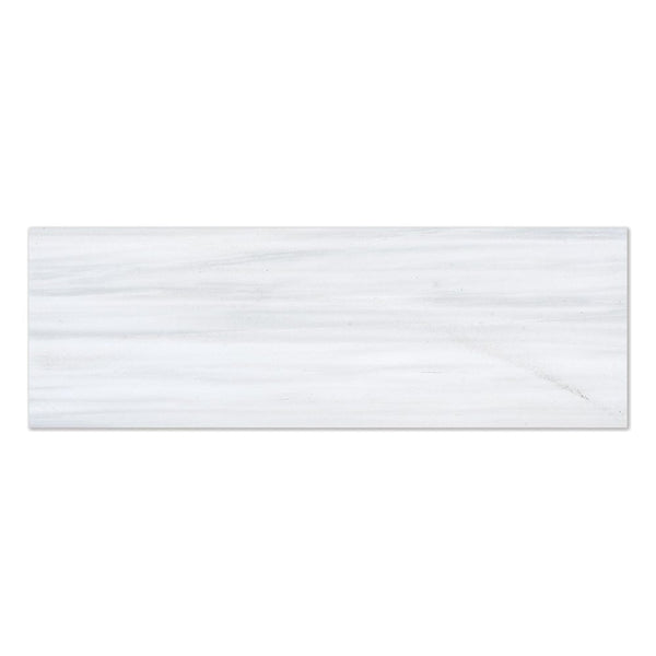 Bianco Dolomiti Polished Marble Tiles 4x12