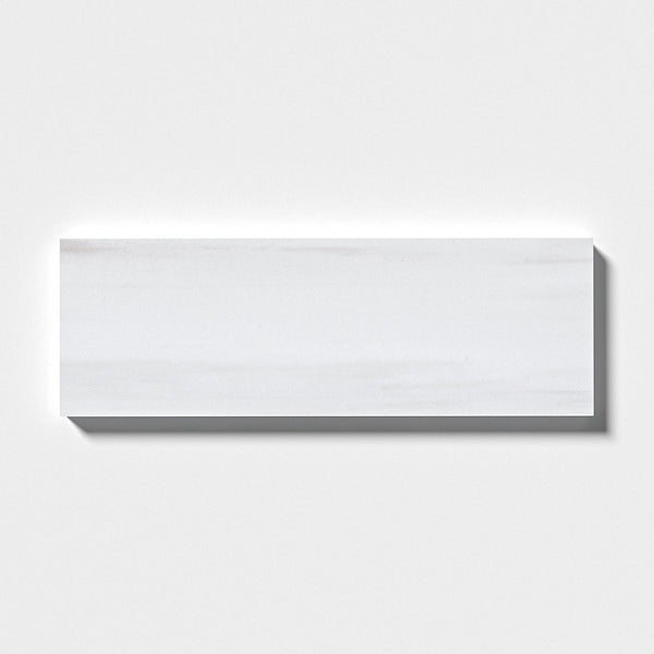 Bianco Dolomiti Polished Subway Marble Tiles 4x12