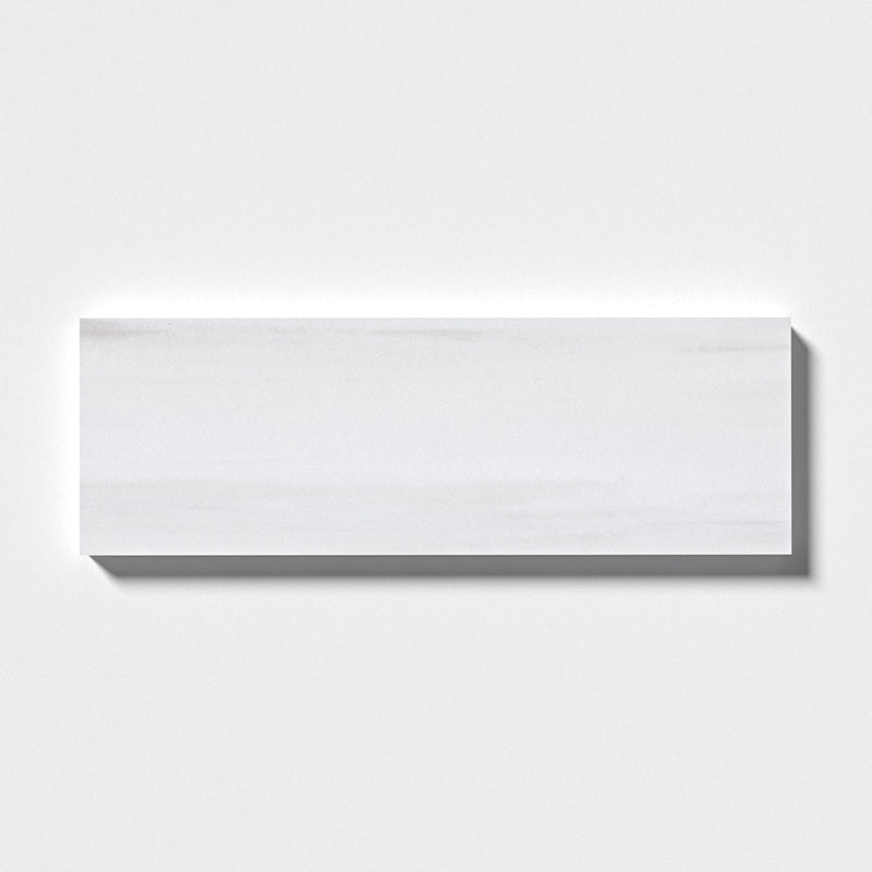 Bianco Dolomiti Polished Subway Marble Tiles 4x12 Marble Polished 4x12 Tiles