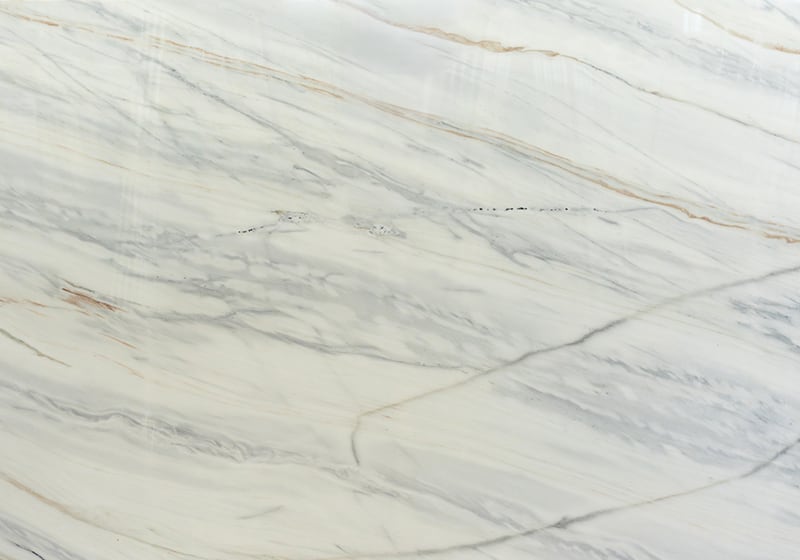 Bianco Lasa Vena Polished Marble Slab Random