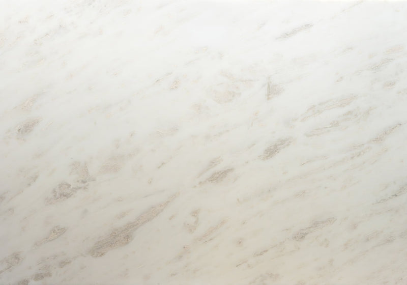 Bianco Rhino Supreme Honed Marble Slab Random 1 1/4